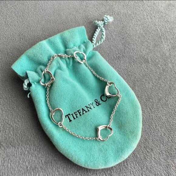 Tiffany & Co. Heart Pendant Bracelet - Picture 6 of 6